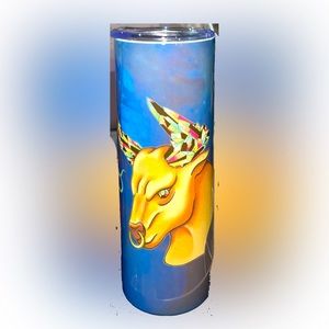 Stainless Steel, Zodiac, Tumble